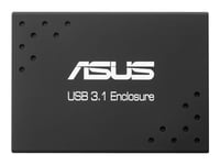 ASUS USB 3.1 ENCLOSURE - Baie de disques - 512 Go - 2 Baies (SATA-600) - SSD 256 Go x 2 - USB 3.1 (externe)