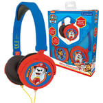 LEXIBOOK STEREO FOLDABLE HEADPHONES WITH VOLUME LIMITER - HP015PA - PAW PATROL  