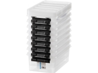 SmartStore Classic 5 storage box with lid, pack of 8
