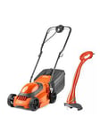 Flymo Easimow 300R Corded Rotary Lawnmower &Amp; Mini Trim Corded Grass Trimmer Kit