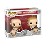 Funko POP! WWE: Rousey and Triple H & Rousey H - Collectable Vinyl Figure - Gift
