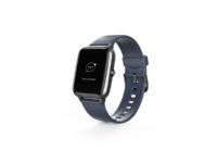 Hama Fit Watch 4900 - Svart - smart klocka med band - TPU - blå - display 1.3 - Bluetooth - 35 g