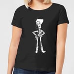 T-Shirt Femme Sheriff Woody Toy Story - Noir - XL - Noir