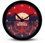 Hole In The Wall Stranger Things: Upside Down Desk Clock