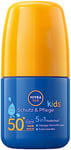 NIVEA SUN Sun Kids Schutz & Pflege pflegender Sonnen-Roller LSF50+, (50 ml)