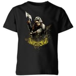 The Lord Of The Rings Gimli Kids' T-Shirt - Black - 5-6 Years