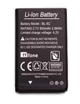 TTfone TT500 Meteor Original Spare Battery - BL5C (for TT500)