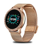 ZZJ Smart Watch,1Inch Women Blood Pressure Heart Rate Monitor Fitness Tracker Sport Smart Band Alarm Clock Reminder Smartwatch
