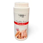 MEDICATED HEALTHY FOOT POWDER SOOTHES AND PROTECTS HEALTHY FOOT -75G