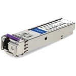 Addon SFP-GE-LX-SM1310-BIDI-I Compatible TAA 1000Base-BX SFP Transceiver :: SFP-