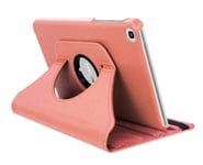 Gadget Giant Flip Stand Case Cover for Samsung Galaxy Tab A 8 Inch SM P205 / SM P200 (2019) 360 Degree Rotating Rotation Case Cover - Rose Gold
