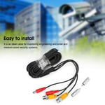 4Pcs BNC Video Power Cable CCTV Wire Cord Security System Accessories AUS