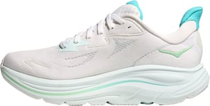Hoka One One Clifton 10 W Löparskor White/Cielo Blue, USL 5,5