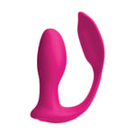 Anal Clitoris Vibrator Couples ThreeSome Double Ecstasy Silicone Splashproof