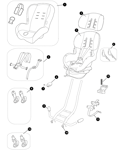 Reservdelar till Maxi-Cosi Mobi XP/XP Comfort