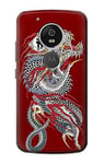 Yakuza Dragon Tattoo Case Cover For Motorola Moto G6 Play, Moto G6 Forge, Moto E5