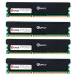 QUMOX 32Go (4x 8Go DDR3 1600 1600MHz PC3-12800 PC-12800 (240 broches) DIMM mémoire XMP CL9