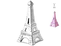 Home Tirelire Tour Eiffel en céramique, Standard, Medium