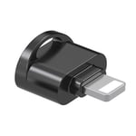 Adapter Lightning til Micro SD Kortleser - Svart