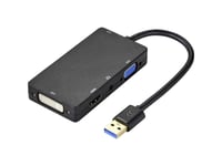 Renkforce Externt Grafikkort Usb 3.2 Gen 1 Hdmi™, Dvi, Vga