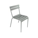 Fermob - Luxembourg Chair - Lapilli Grey - Grå - Balkong- och caféstolar - Metall
