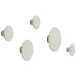 Dots Kroker Tre 5-pk, Off-white, Off-White