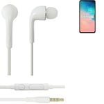 Earphones for Samsung Galaxy S10e SD855 in earsets stereo head set