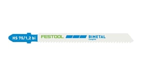 Lame de scie sauteuse METAL STEEL/STAINLESS STEEL HS 75/1,2 BI/5 - Festool - 204270