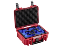 B&W Cases Type 500 for DJI Osmo Pocket 3 Creator Combo, Raudona