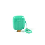 MOJIPOWER, AirPods 1 and 2 Generation Case, First and Second Generation AirPods Cover with Side Key Ring, Protective Case for AirPods, Ice Cream Design