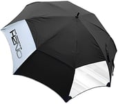 Sun Mountain H2NO Vision Golf Umbrella - 68 Inch Dual Canopy, Double Vision Window, Windproof, Waterproof, Automatic Opening