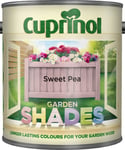 Cuprinol Garden Shades Paint Wood Furniture Shed Fence Protect 1L - Sweet Pea