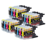 16 XL Ink Cartridges compatible with Brother MFC-J6510DW & MFC-J6710DW 