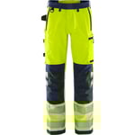 HiVis Gröna stretchbyxor klass