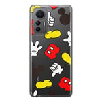 ERT GROUP mobile phone case for Xiaomi MI 12 LITE original and officially Licensed Disney pattern Mickey 046 optimally adapted to the shape of the mobile phone, partially transparent