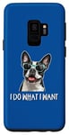 Coque pour Galaxy S9 Boston Terrier