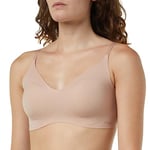 sloggi Women's Zero Microfibre 2.0 H Bralette Top, Cameo Brown, M