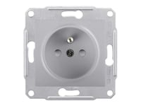 Schneider Electric 1 Gångs Uttag Med 16A Ip20 Aluminium - Sdn2800160