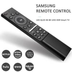 Commande vocale - Télécommande vocale universelle Bluetooth, pour Samsung TV LED QLED 4K 8K UHD HDR Smart TV