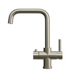 Fohen Fahrenheit Brushed Nickel 3-in-1 Instant Boiling Water Tap