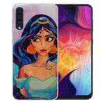 Jasmine #2 Disney cover for Samsung Galaxy A50 - Pink