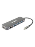 D-Link DUB-2333 - docking station - USB-C / Thunderbolt 3 - HDMI