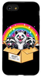 iPhone SE (2020) / 7 / 8 Adopt a Street Cat Funny Team Trash Raccoon Opossum Skunk Case