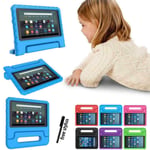 Kids Safe Case Children Eva Cover Stand For Amazon Kindle Fire 7 / Hd 8 Alexa