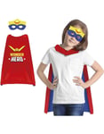 Wonder Woman Inspirert Maske og Kappe til Barn