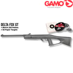 Gamo Delta Fox GT 4,5 mm. Ink. 250 Match Pellets, 50 st tavlor