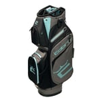 Cobra Signature Cart Bag: Angel Blue - Castlerock -  Black