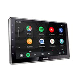 SNOOPER SMH-550DAB 10.1" Floating Multimedia Receiver/Player/Stereo with Advanced Wired & Wireless Smartphone Control, Digital Radio, Android USB Mirroring, Online Google Map and Offline iGO Map App