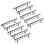 10 st dörrhandtag-lådhandtag-skåphandtag Ø 12mm 12*64*100 mm