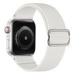 Apple Watch Ultra 49mm 2nd Gen Armband i resår, Vit